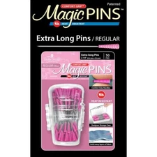 Taylor Seville Originals Comfort Grip Magic Pins - Extra Long Pins