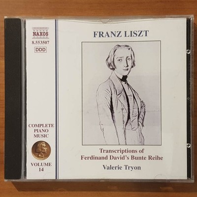 VALERIE TYRON franz liszt transcription f. david EX/VG+ (CD Album, Klassik)