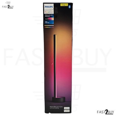 PHILIPS Hue Gradient Signe LED Tischleuchte Schwarz Smart Home Licht