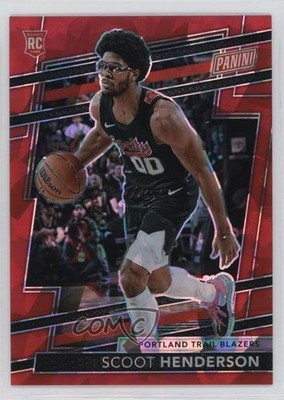 2024 National Convention VIP Gold Pack Red Sparkle Prizm Scoot Henderson 0ud4