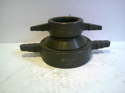 Kochek 5'' Female to 2-1/2''Female NH Adapter - Lightweight Aluminum Fire Engine