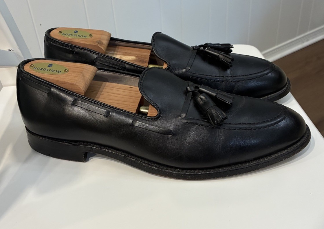 Alden 660 Black Calfskin Tassel Loafer