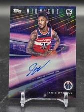 Jamir Watkins 2025-26 Topps Midnight Rookie Horizon Signatures #RHS-JW (KG)