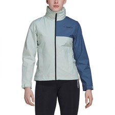 Adidas Women  s Terrex Multi Rain.Rdy 2-Layer Waterproof Jacket Mint Medium