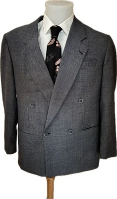 Angelo Litrico Gr.98 Tweed Sakko Herren Blau Kariert - Bild 1 von 4