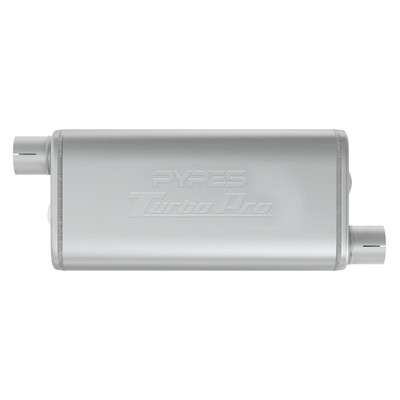 Pypes Performance MVT30 Turbo Pro Muffler 18 Inch Body 2.5 Inch