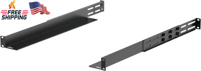 Tecmojo 1U Universal Rack Mount Rails,4-Post Server Rack Shelf Rail with 20.9''-3