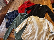 Boys Size 5 Sweaters Long Sleeve Lot Of 5 Gap Polo Ralph Lauren Old Navy Kids