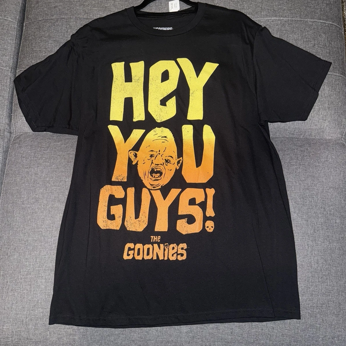All+Every Maglietta Uomo The Goonies – Logo Originale, Cotone Morbido, Taglie Forti