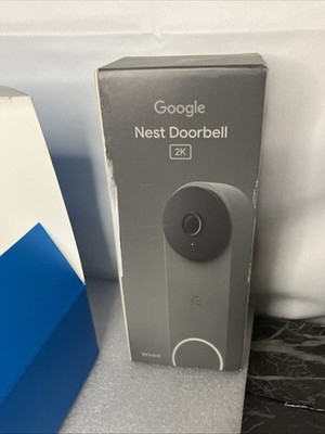 Google Nest (Wired) Wi-Fi Video Doorbell (3rd Gen) with Gemini - Hazel &E