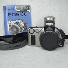 CANON EOS IX 35mm SLR Film Camera - Silver