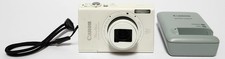 Canon PowerShot ELPH 530HS 10.1MP Digital Camera White Tested W/Battery, Charger