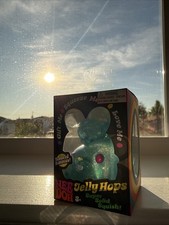 BLUE NeeDoh JELLY HOPS Scented Glitter Bunny Squishy NEE DOH Squish N Sniff Toy