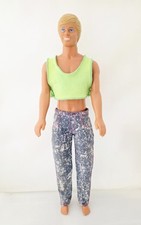 Vintage Ken Barbie Doll 80  s Blonde Hair