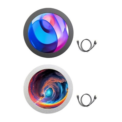 2.8in USB Type C Computer Display Screen Auditory Spectrum And Metal Housing