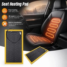12v Carbon Fiber Car Seat Heating Pad Universal Seat Heater Element 12v Carbon Fiber Car Seat Heating Pad Universal Seat Heater Element