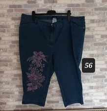 Damen Hose Größe 56 Von Mia Moda Mit Blumen Print