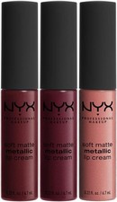 NYX Professional Makeup Soft Matte Metallic Lip Cream - Chose Shade