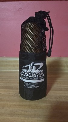 Speed Stacks Sport Cups Metallic Gold Full 12 Cups And Bag Sleeve