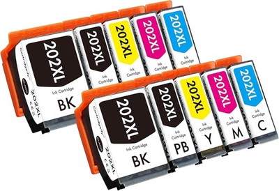 12x Druckerpatronen für Epson 202 XL kein Original XP6000 XP6005 XP6100 6105