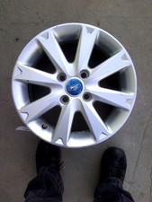 Wheel 15x6 Aluminum Painted 8 Spoke Fits 11-13 Fiesta 396379 Wheel 15x6 Aluminum Painted 8 Spoke Fits 11-13 Fiesta 396379