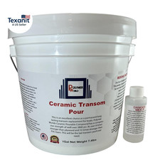 1-5 Gallon Ceramic Transom Pour for Transom Repairs, Docks, Power Boats, Coring
