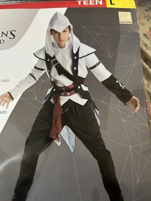 ASSASSIN'S CREED CONNOR Halloween Teen Large COSTUME NEW VERY RARE