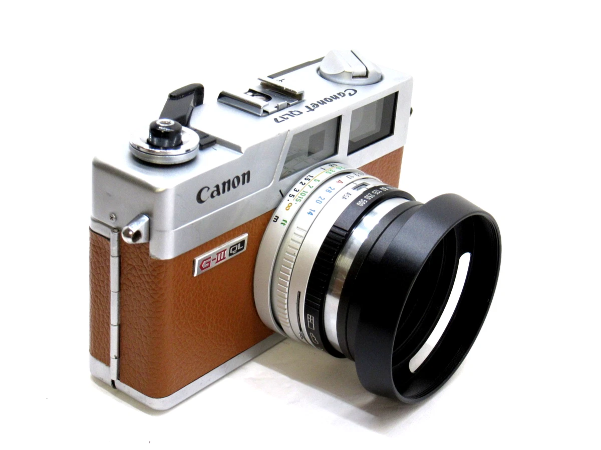 フィルムカメラ Canonet QL17 40mm f/1.7 Canon Canonet QL-17 Rangefinder Film Camera with 40mm F1.7 Lens | eBay