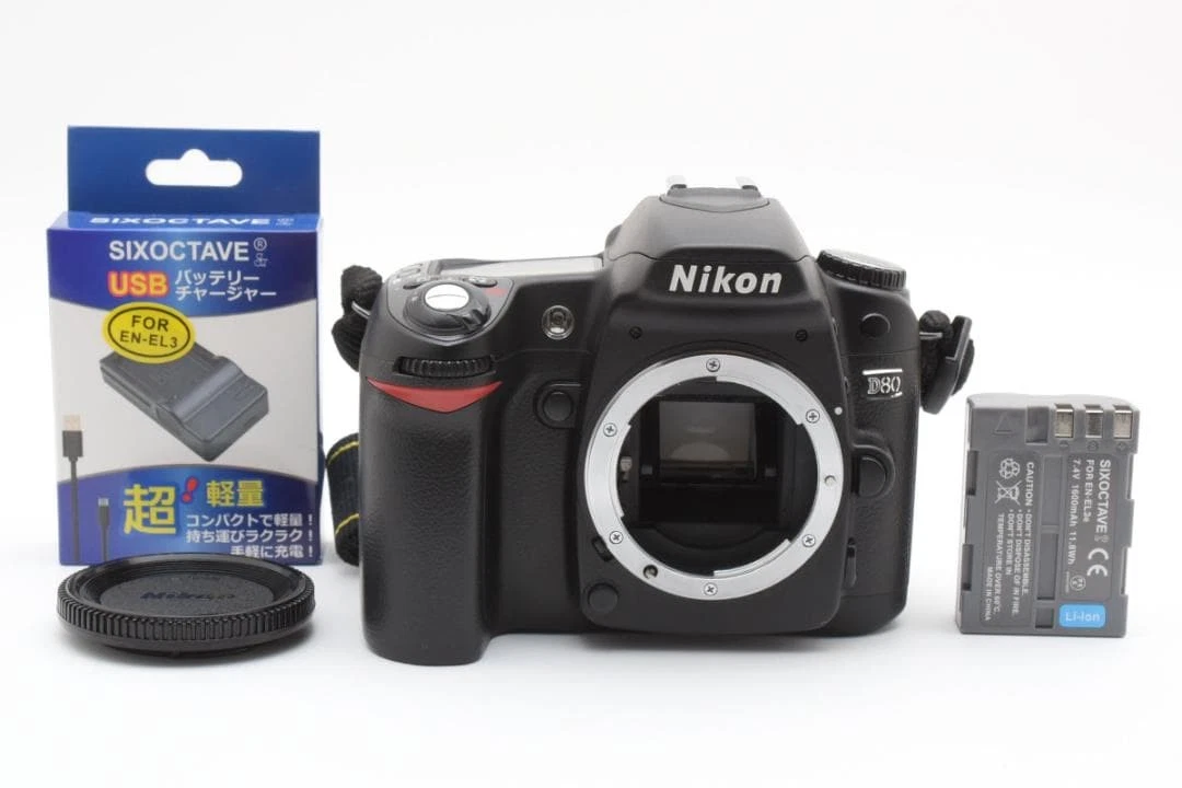 NIKON D-80(ボディ) Nikon D80 Digital Camera Body 5059 Shutter Count Excellent