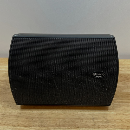 Klipsch AW-525 All-Weather Outdoor Speaker Black Single Replacement w Bracket