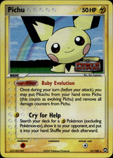 Pichu Reverse Holo Rare EX Power Keepers 21/108 MP on eBay