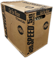 Cat5e 1000ft Ethernet Cable White