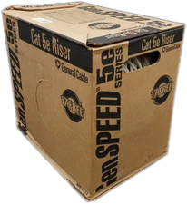 Cat5e 1000ft Ethernet Cable White