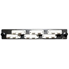 BELDEN IBDN AX100098 FIBER OPTIC ADAPTER, 6 SC, DUPLEX, MM, LOADED PANEL
