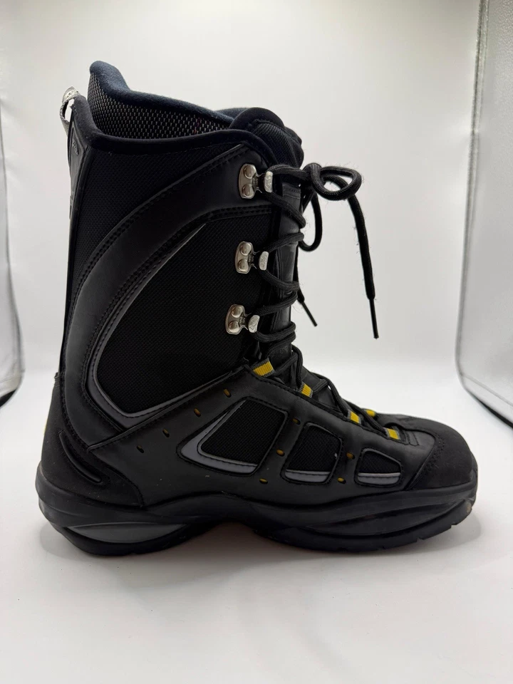 Botas de Snowboard Northwave Negras/Amarillas Para Hombre Talla 10 – All-Mountain Freestyle Foto 2 de 4