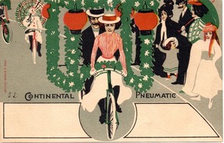 cpa: Reifenwerbung "Continental"