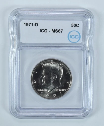 1971-D Kennedy Half Dollar MS67 ICG *2758