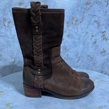 UGG Jaspan Womens Size 7M Shoes Brown Leather...