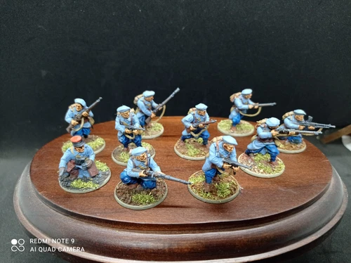 Bolt Action 28mm WW2 French Chasseurs Army 10 men PROPAINTED Warlord Games 3 - Picture 2 of 15
