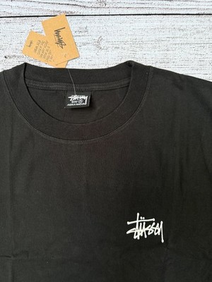 NEW Stussy Basic T-shirt Black Size S,M,L FREE SHIPPING | eBay