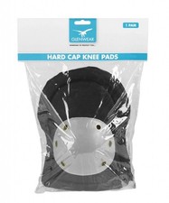 Glenwear Hard Cap Knee Pads 260mm x 90mm x 365mm Black