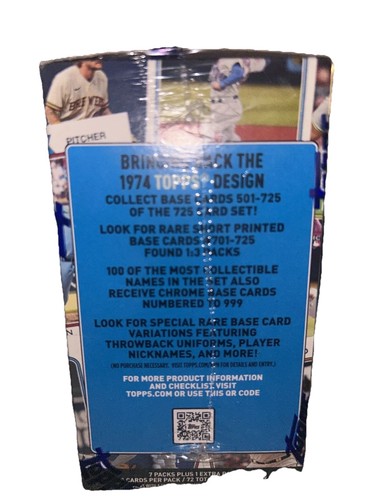 2023 Topps Heritage high number blaster Box  - Picture 2 of 2