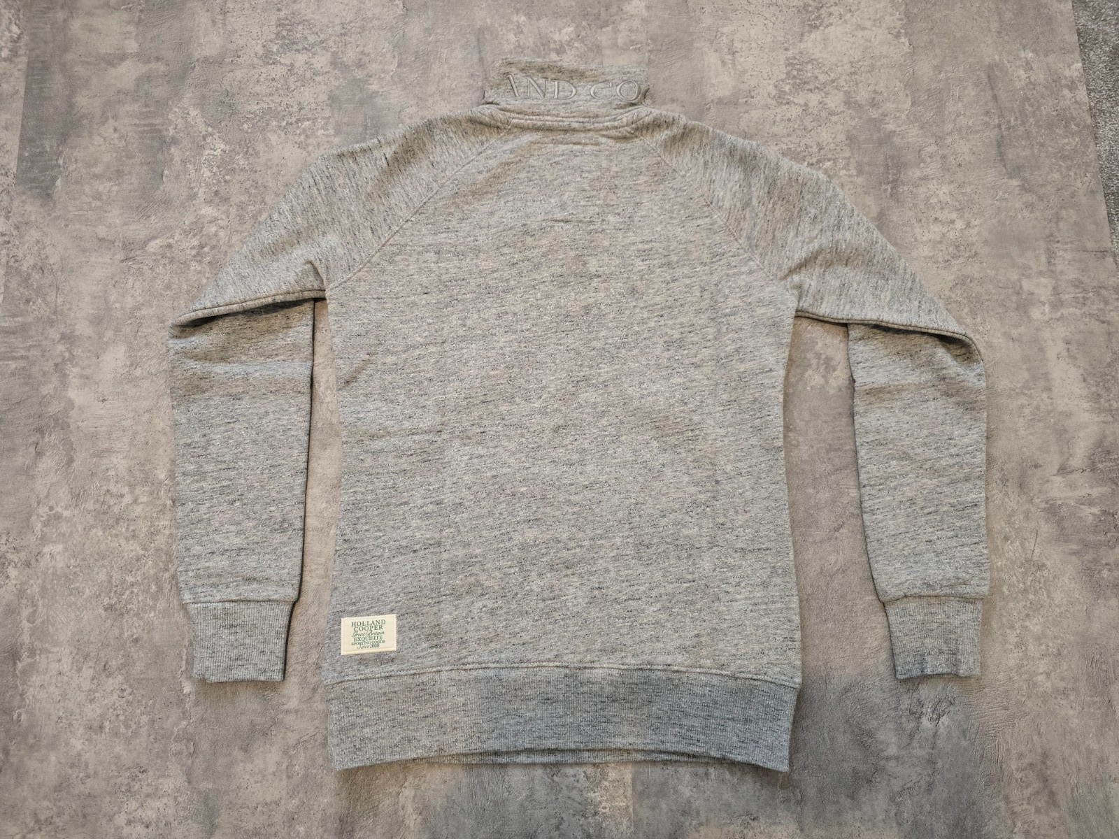 Holland Cooper Womens Country Club Henley Quarter Zip Sweat