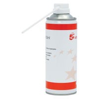Image of 5 Star Office Spray Duster Can HFC Free Compressed Gas Flammable 400ml