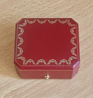 Bracelet Box - Original Cartier Red Leather.