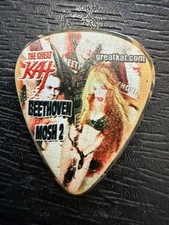 THE GREAT KAT  #1   /  HAND SIGNED BY HER   /  TOUR  GUITAR PICK