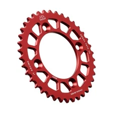 REAR ALLOY SPROCKET RED 38 TOOTH