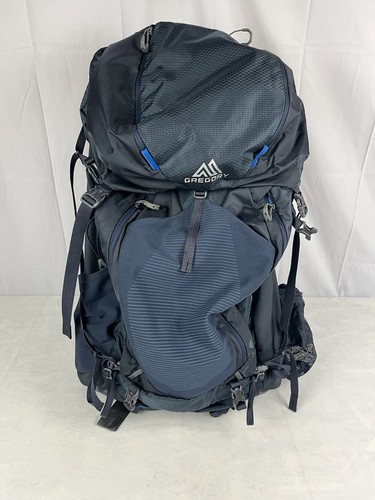 Gregory Baltoro 75 Liter Lightweight Hiking Backpacking w/ Raincover - Blue