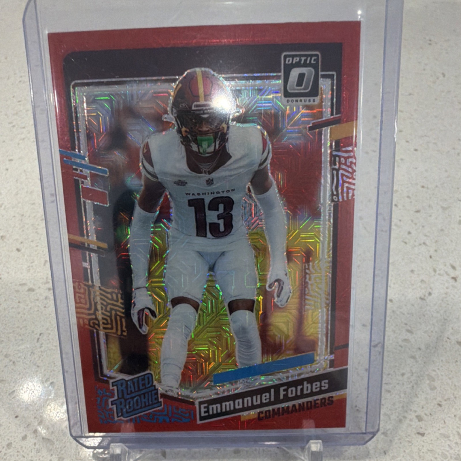 Emmanuel Forbes Panini Donruss Optic #299 Red