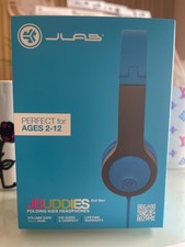 jlab jbuddies studio on-ear kids wired headphones ages 2-12